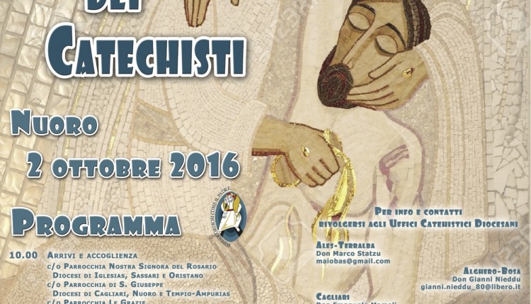 Locandina Giubileo Regionale Catechisti - 4 ottobre 2016 - Nuoro